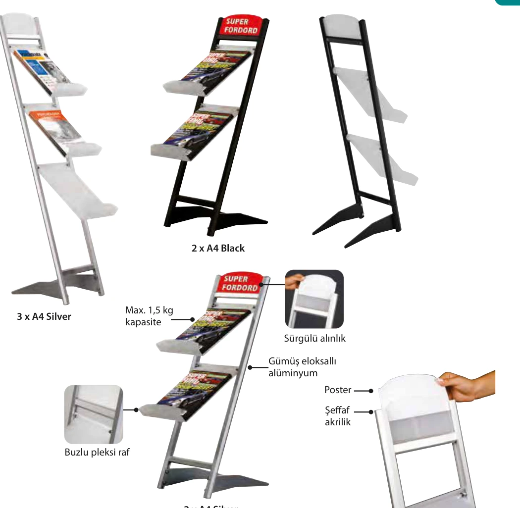 Rapid Broşür Set ürün detayları