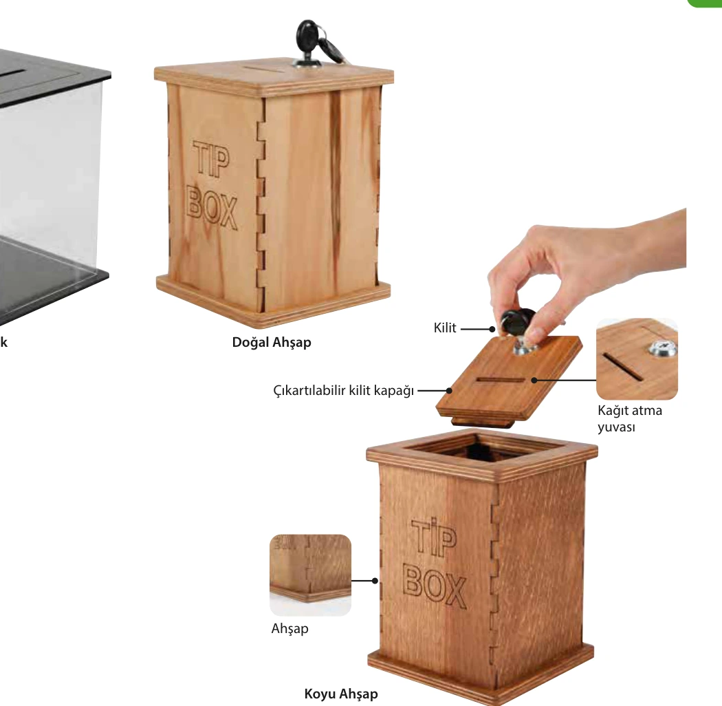 Tip Kutusu ürün detayları