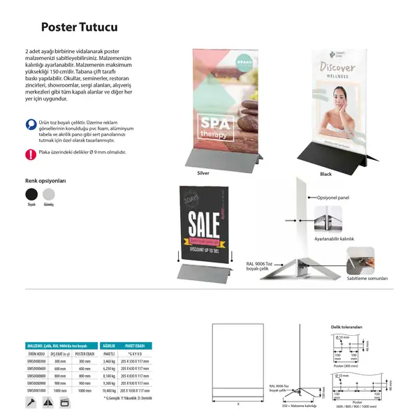 Poster Tutucu Banner Sistemi