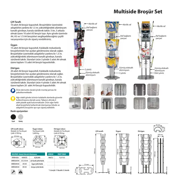 Multiside Broşür Set