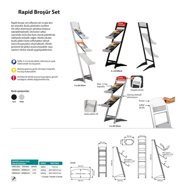 Rapid Broşür Set