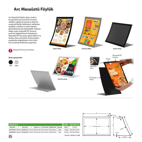 Arc Masaüstü Föylük