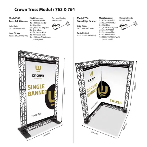 Crown Truss Modül 763 764